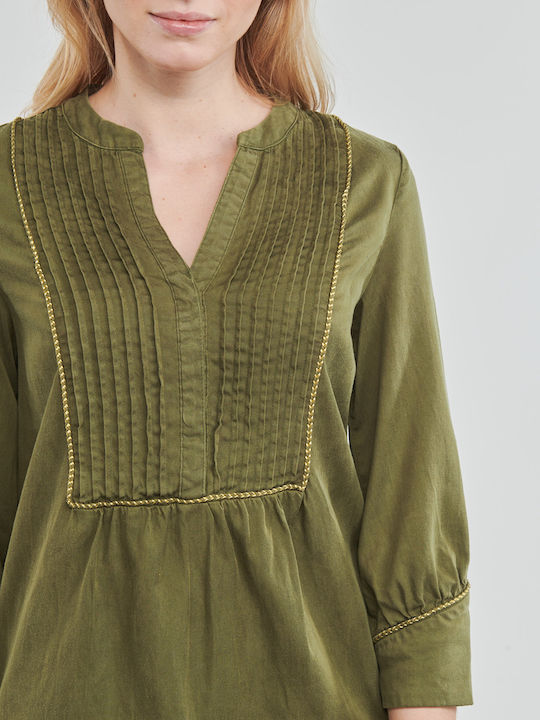 Mini Kleid Khaki