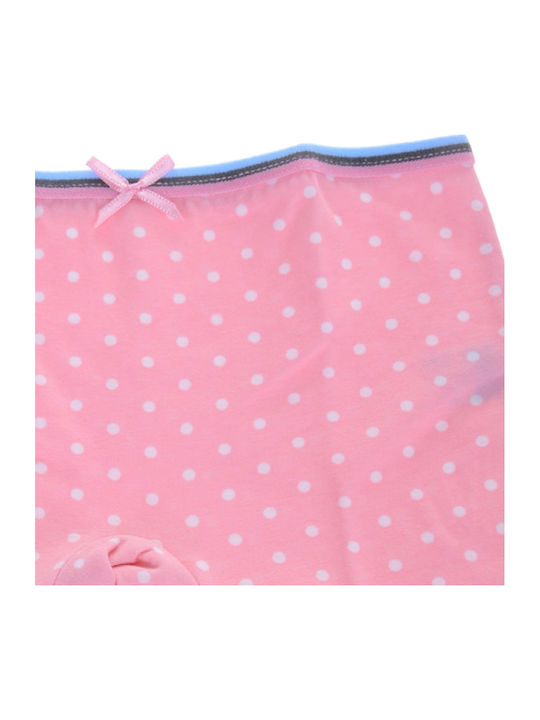 Berrak White Dots Kinder-Boxershorts Rosa