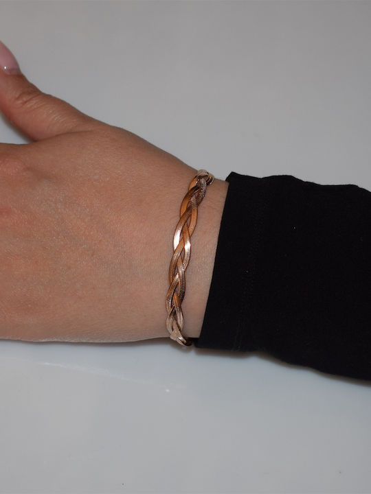 Bizoutaki Bracelet Chain made of Steel Gold Plated