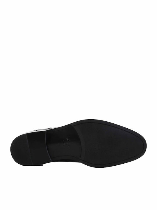 Leder Herrenschuhe Schwarz