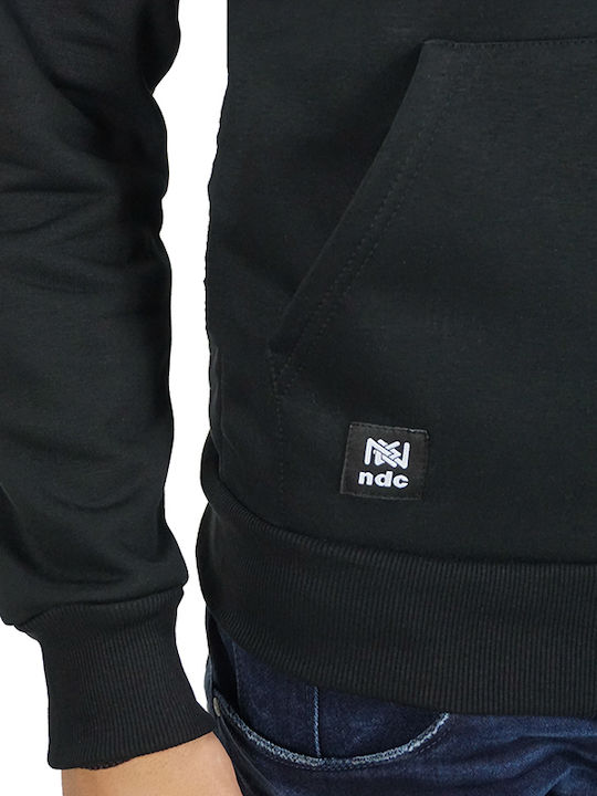 Sweatshirt Für Herren Mit Kapuze Schwarz
