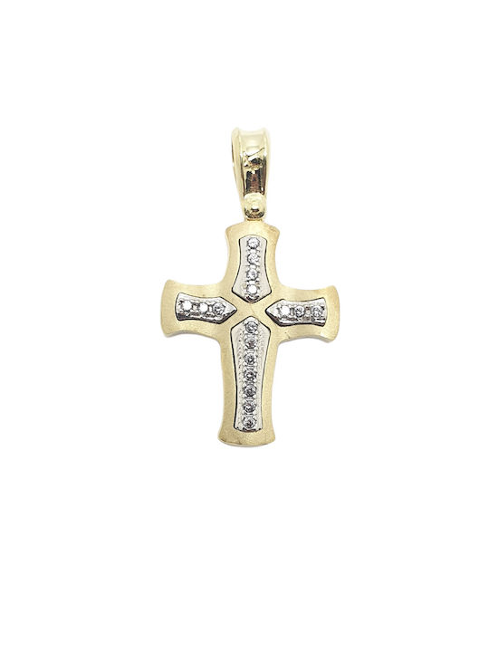 Mentzos Gold Cross 14K