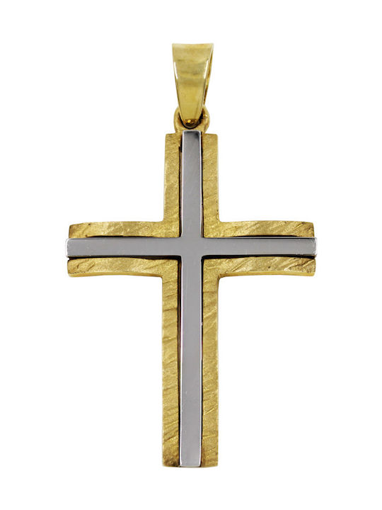 Roloi Kaliamanis Men's Gold Cross 14K Double Sided