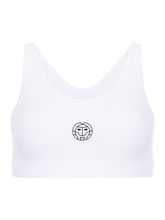 Bidi Badu Women's Sports Bra without Padding White