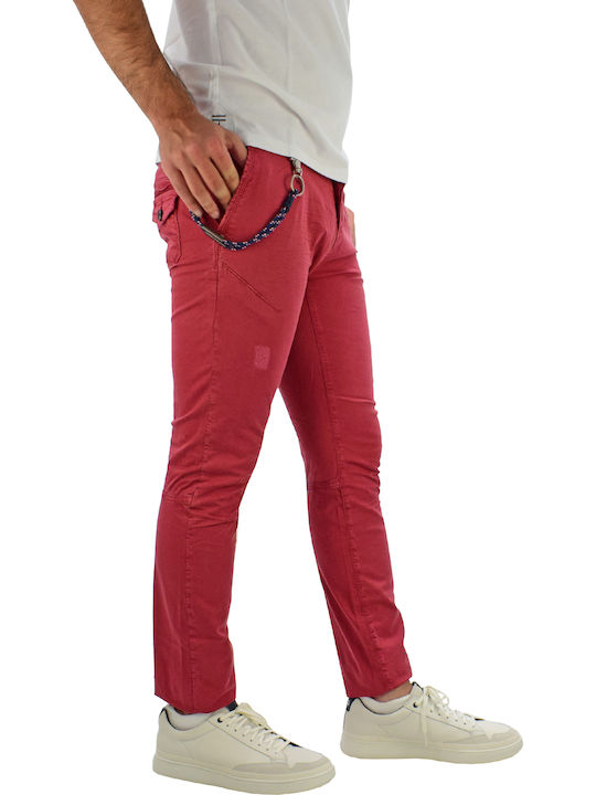 Antony Morato Men's Trousers Chino Red