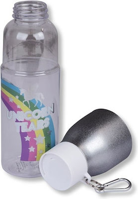 Tri-Coastal Design Kids Water Bottle Unicorn Aluminium Silver 750ml