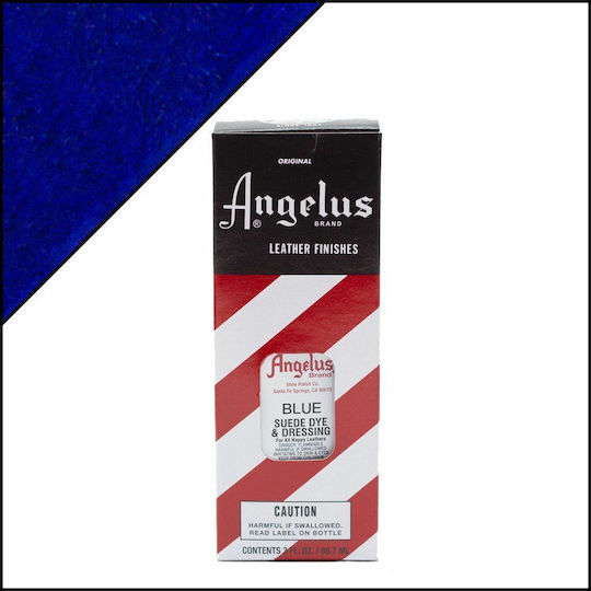 Angelus Υγρό Χρώμα Χειροτεχνίας Μπλε για Δέρμα 90ml