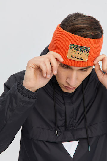 Knitted Beanie Cap Orange