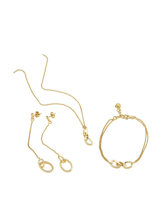 George Art Jewels Necklace Made of Gold Plated Silver George Art Jewels Necklace Made of Gold Plated Silver