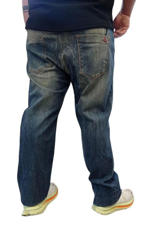 New Denim Pantaloni de Bărbați din Jean Albastru