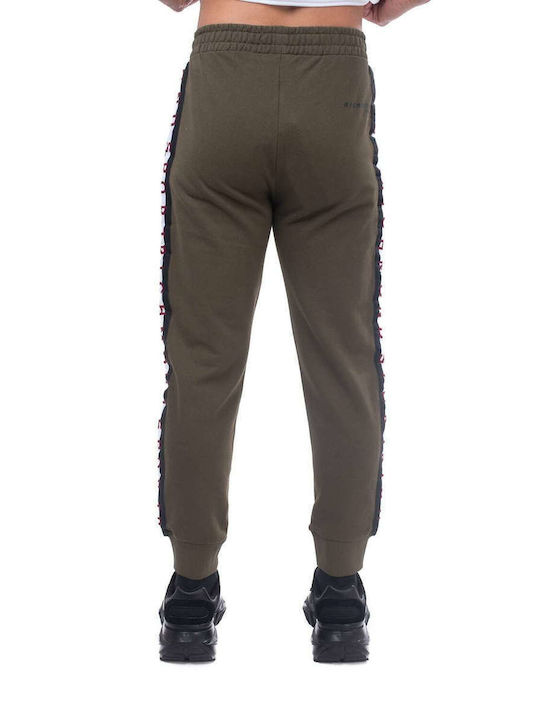 John Richmond Men's Sweatpants with Rubber Green