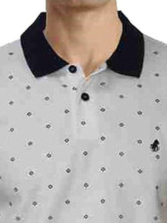 Sabart Herren Kurzarmshirt Polo Weiß