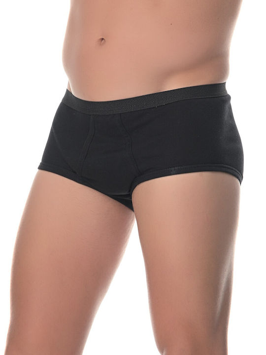 Herren Boxershorts Schwarz 4Packung