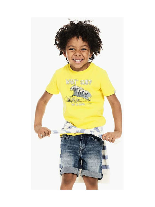 Garcia Jeans Kids T-shirt Yellow