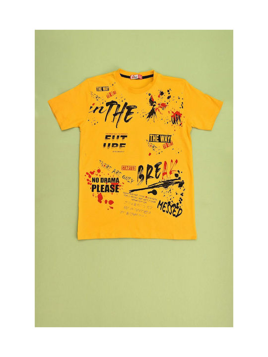 Potre Kids T-shirt Yellow