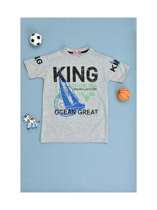 Potre Kids T-shirt Gray