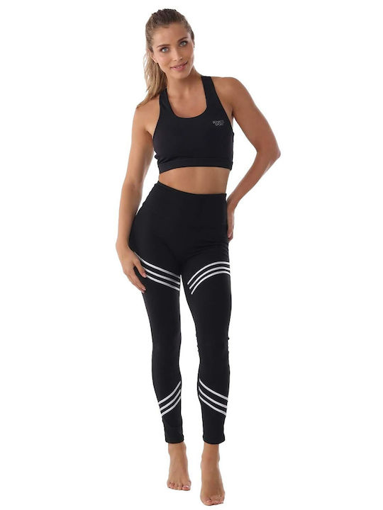 Bonatti Women's Cropped Training Legging High Waisted Black