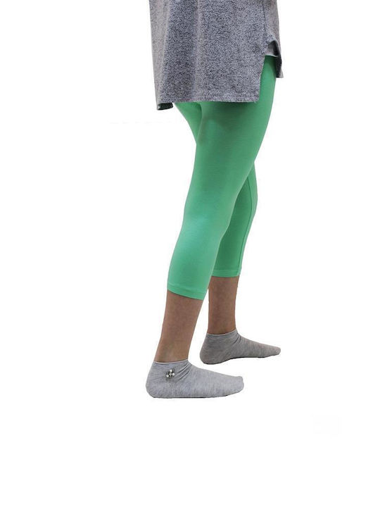 Inizio Kids Capri Legging Turquoise