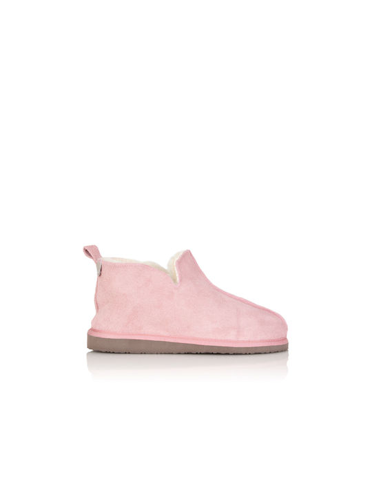 MRDline Women's Slippers with Fur Pink