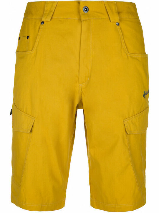 Kilpi Bărbați Scurt Pantaloni de drumeție Galben