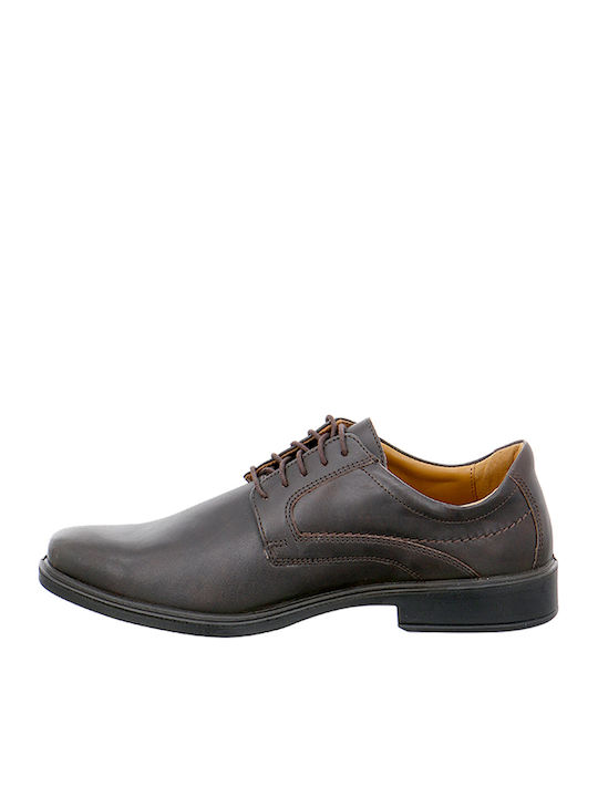 Leder Herren Freizeitschuhe Anatomisch Braun