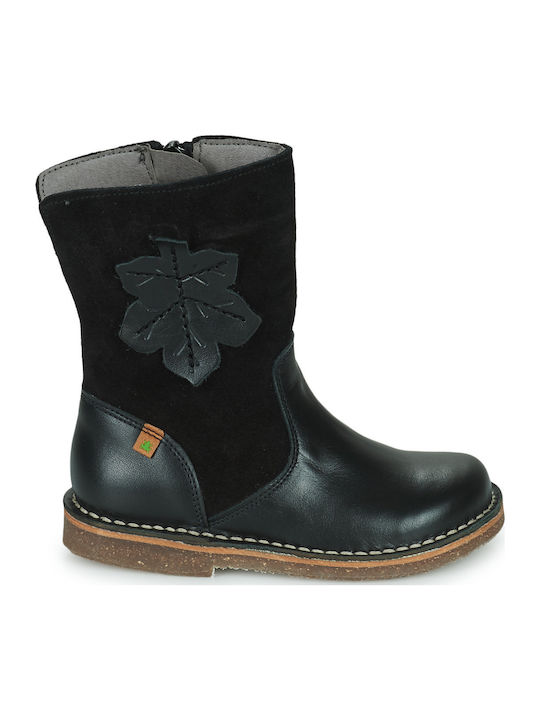 Kinderstiefel mit Reißverschluss Schwarze
