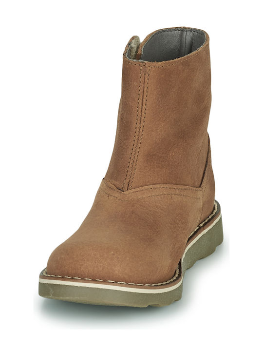 Παιδικά Μποτάκια Καφέ