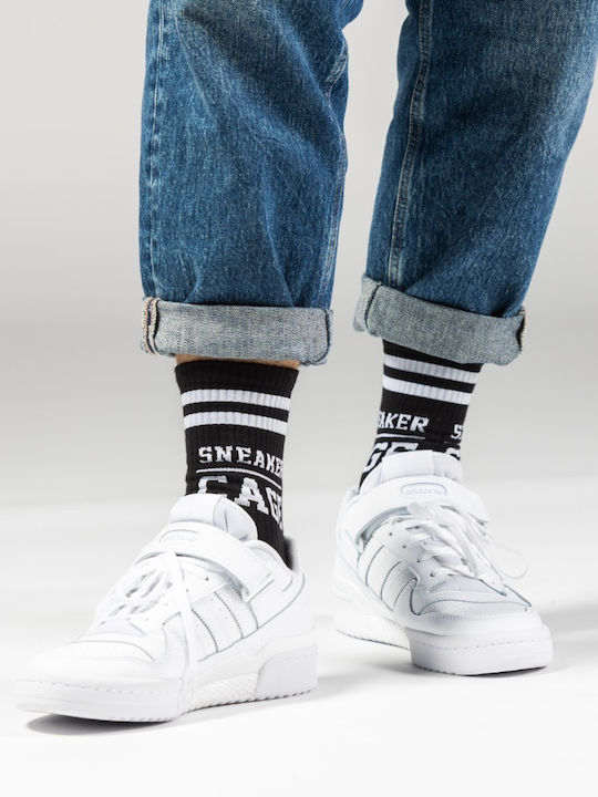 SneakerCage Herren Socken Weiß 1Pack