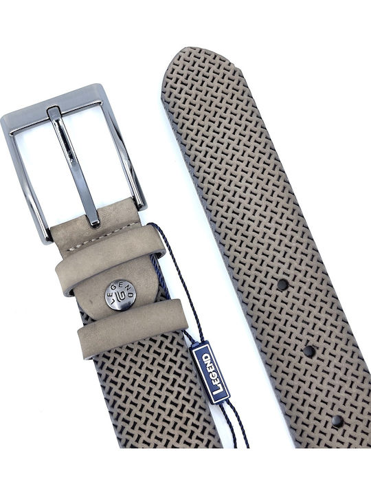 Herren Gürtel Leder Beige