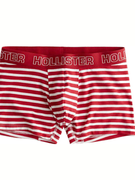 Men's Boxer Red with Patterns