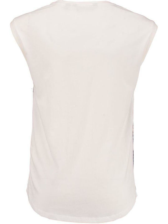 Garcia Jeans Kids Blouse Sleeveless White