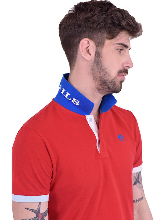 Polo Bluză cu mânecă scurtă Roșie
