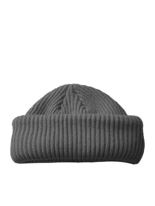 Beanie Beanie Knitted in Gray color