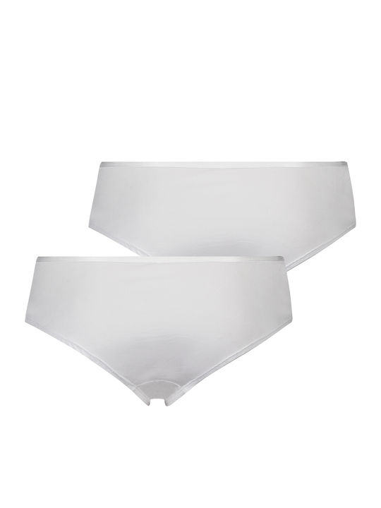 Angie Women's Brazil 2Pack with Lace White
