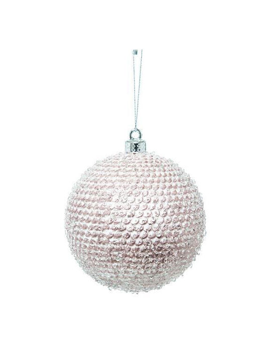 Arpimex Srl Weihnachtsbaum-Anhänger Kugel Ornament Rosa Set von 4Stück