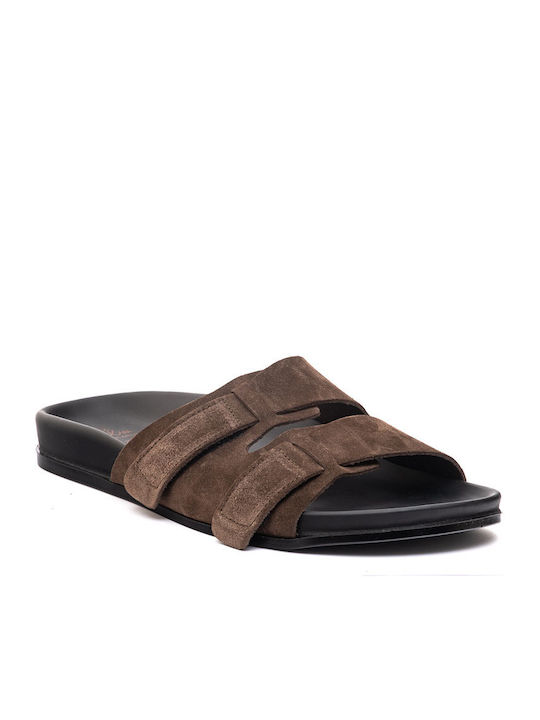 Perlamoda Men's Sandals Brown