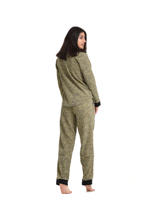 Vienetta Secret Winter Women's Pyjama Set Fleece