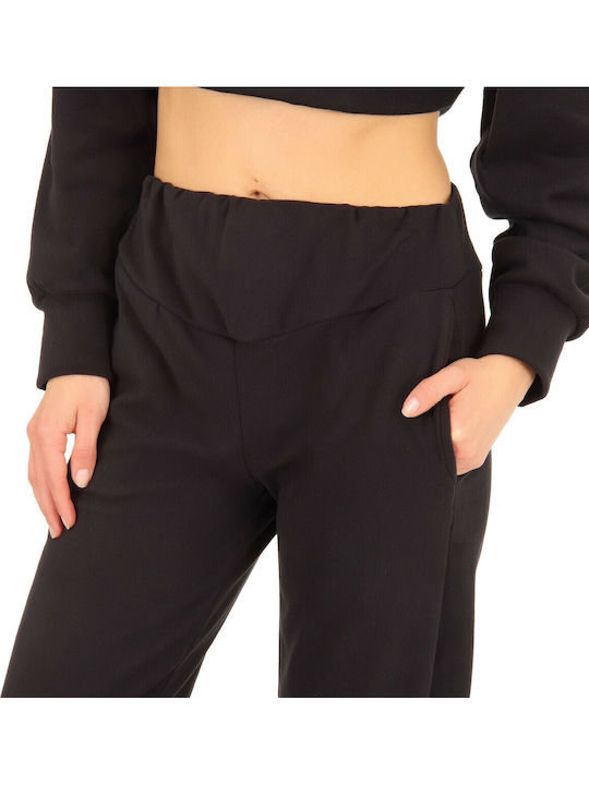 Sweatpants Set Black