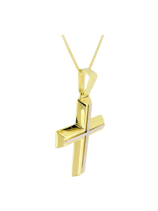 Papadopoulos Gold Men's Gold Cross 14K