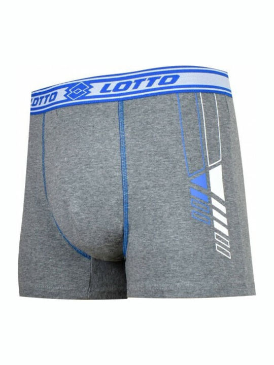 Lotto Herren Boxershorts Gray 1Packung