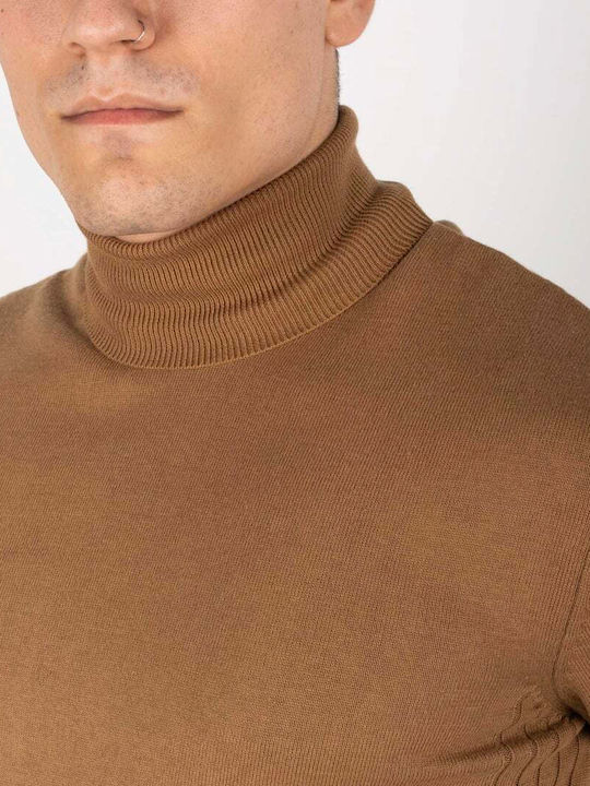 Langarm-Pullover Braun