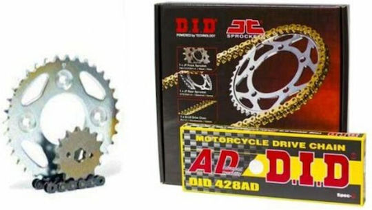 DID Kette & Ritzel-Kit für Yamaha Crypton 105