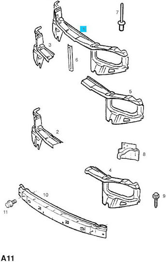 Opel Front Panel Car for Opel Corsa