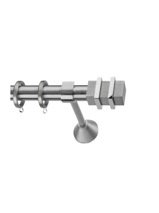 Metallic Curtain Pole Single Φ25mm 120cm Sparta