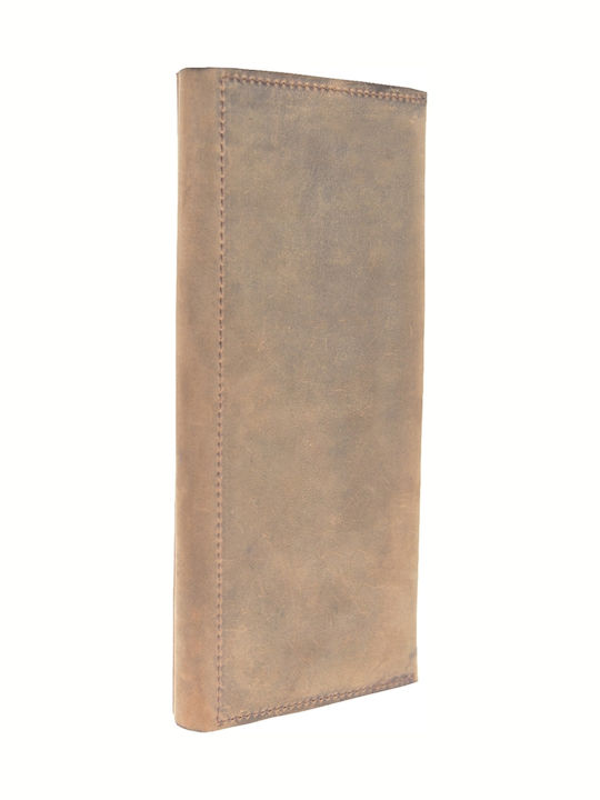 Leather Women's Wallet Classic Brown