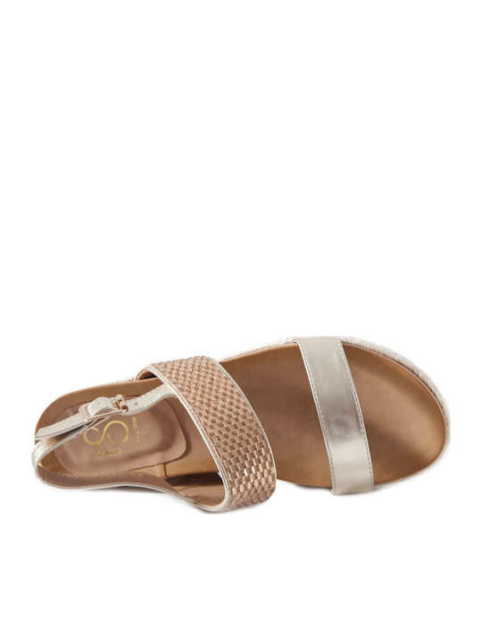 Sandale Casual Damă Flatforme Maro