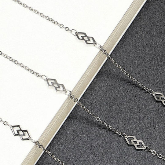 Callajewels Lanț Pentru Ochelari Argintiu