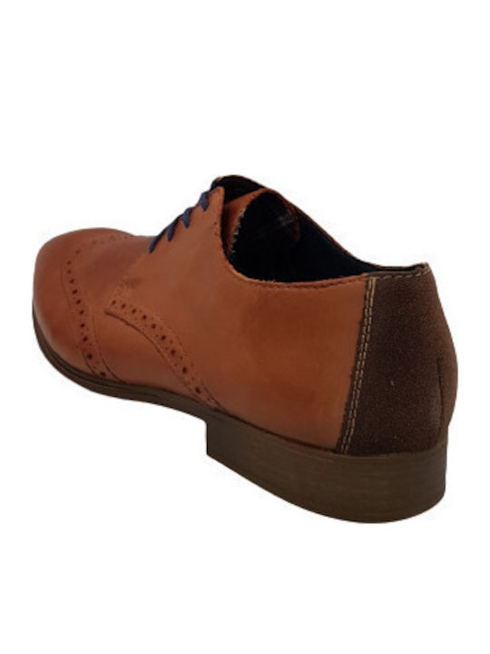 Pantofi Oxford Barbati Tabac maro