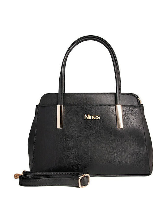 3τεμαχίων Set Women's Bag Shoulder Black