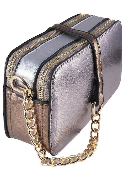 V-store Women's Bag Shoulder Silver